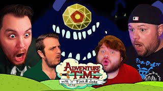 Adventure Time Season 3 Episode 25 amp 26 Group REACTION  Dads Dungeon  Incendium [upl. by Fifine959]