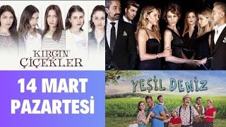 14 Mart 2016 Pazartesi Nostalji Reyting Sonuçları  Kırgın Çiçekler Paramparça Yeşil Deniz [upl. by Pirozzo]