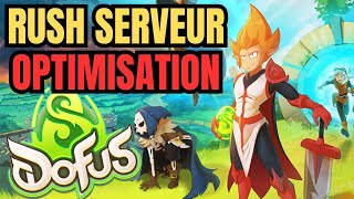 DOFUS UNITY OPTIMISER SON DÉBUT DE RUSH SERVEUR [upl. by Suiravad672]