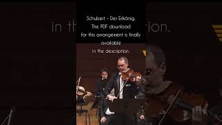 Schubert  Der Erlkönig for VIOLIN amp VIOLA  PDF download [upl. by Accebor]