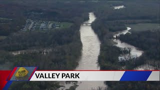 More flooding expected from Meramec River over weekend [upl. by Zenda]