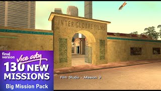 Vice City Big Mission Pack Final Version  Asset Missions  Film Studio  Mission 3 [upl. by Medlin]