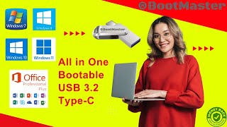 Official PreActivated Windows 7 8 10 11 x6486 Operating System ISO  BootMaster USB 32 Ultimate [upl. by Filemon]