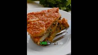 🍄 Uită de carne MUSACA cu ciuperci  rețeta de post bucatearomate retetedepost retetesimple [upl. by Atirehs928]