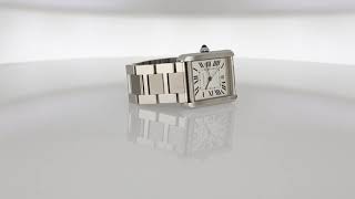 Cartier Tank Solo Ref 3800 [upl. by Nortyad]