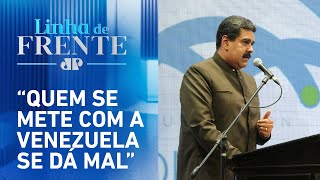 Polícia venezuelana provoca Lula nas redes sociais  LINHA DE FRENTE [upl. by Aciretahs652]