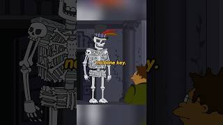 The skeleton guards the treasure💰🦴futurama series [upl. by Vento]