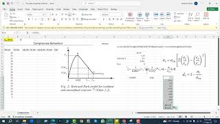 Concrete Damage PlasticityCDP Calculation for Abaqus Model [upl. by Hiroshi]