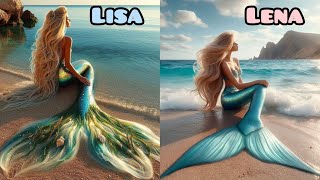 LISA OR LENA  Fantasy Dresses heels nails etc [upl. by Lubbi]