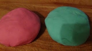 How To Make Play Dough  Recipe [upl. by Siraved]