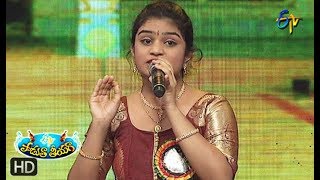 Vinara Suramma Kuturu Moguda Song  Koushika Performance  Padutha Theeyaga  14th October 2018 [upl. by Ynoffit]