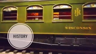 The Wisconsin John Ringlings Private Rail Car  on display at Ringling Museum Sarasota [upl. by Annaxor835]