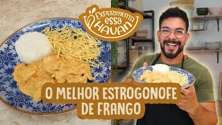 ESTROGONOFE DE FRANGO  FÁCIL RÁPIDO E UMA DELÍCIA [upl. by Cavanaugh311]