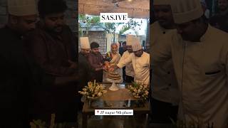 Sasive turns 1yr place surrounded by greenery food anniversary restaurant jpnagar sasive [upl. by Broeder303]