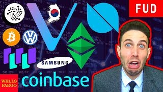 Coinbase adds Ethereum Classic Ontology Vechain Waltonchain IOTA LOOM Bitcoin amp Crypto News [upl. by Decato505]