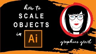 How to scale objects in Illustrator [upl. by Suiluj]