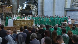 Messe du Pèlerinage à la tombe de SaintPierre [upl. by Acinnor]