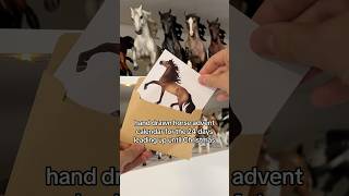 Horse Advent Calendar resinartstudio adventcalendars horse breyer art horse horseart [upl. by Hertha]