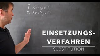 Das mathematische Einsetzungsverfahren einfach erklärt  Substitution [upl. by Carmen117]