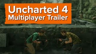 Uncharted 4 Multiplayer Trailer  Paris Game Week 2015 [upl. by Wildermuth]