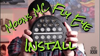 Moons MC Fly Eye Headlight Install [upl. by Anitselec431]