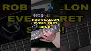 Rob Scallons EVERY FRET SONG CHALLENGE [upl. by Langdon]