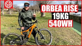 Orbea Rise Hydro 2022 EMTB  First Look  19KG amp 540WH [upl. by Guria]