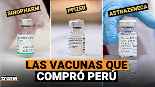 Vacunas Perú ¿Cómo funcionan las vacunas contra el COVID19 que compró el gobierno [upl. by Yadrahc]