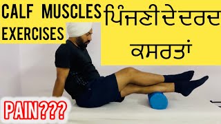 ਪਿੰਜਣੀ ਦੇ ਦਰਦ ਲਈ ਰੋਜ਼ਾਨਾ ਕਰੋ ਇਹ ਕਸਰਤਾਂ or Physiotherapy Exercises for Calf Muscles Pain Do Daily [upl. by Eecyak]