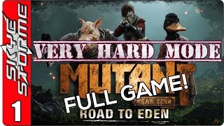 Mutant Year Zero  Road To Eden VERY HARD MODE Ep 1 ► THE FULL GAME ◀ New Strategy Game 2018 [upl. by Alesandrini]