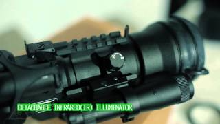 Armasight Nemesis 4X Night Vision Rifle Scope Gen 2 ID [upl. by Quintie226]