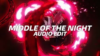 Middle of the night  Elley Duhé『edit audio』 [upl. by Yelbmik]