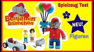 Neu BENJAMIN BLÜMCHEN Figuren  Benjamin Otto und Stella  Spielzeug Test  hörspiel figur Töörööö [upl. by Ardnosak]