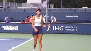 Lizette Cabrera Vs Olga Danilovic  US Open Tennis Qualifiers Match [upl. by Rorrys719]