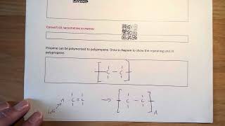 2024 Revision chemistry addition polymerisation draw a repeating unit of polypropene [upl. by Nylyoj63]