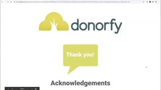 Donorfy Deep Dive  Acknowledgements [upl. by Milas]