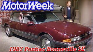 1987 Pontiac Bonneville SE  Retro Review [upl. by Halsy]