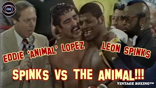 Leon Spinks vs Eddie Lopez CBS 1080p 60fps [upl. by Drofniw]