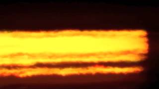 Sunset and Greenflash at the South Pole March 2013 [upl. by Sufur]