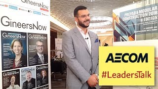 LeadersTalk with AECOM Mohammad Al Ktaishat Digital Project Delivery Lead [upl. by Aicilaanna]