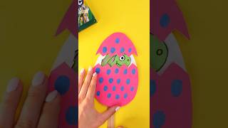 DIY Hatching Baby Dinosaur Craft for Kids Play Time 🦕 [upl. by Magdaia]