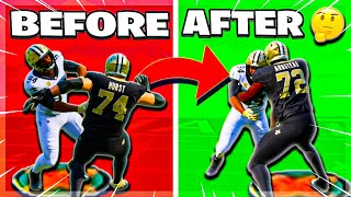 THE BEST ABILITY SETUP FOR YOUR OFFENSIVE LINE IN MADDEN 22 HOW TO MAKE YOUR OFFENSIVE LINE BETTER [upl. by Loggins]