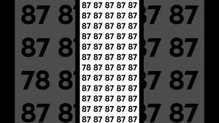 FIND THE 78 NUMBER 78 [upl. by Tanner]