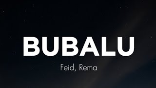 Feid amp Rema  Bubalu Letra [upl. by Riplex590]