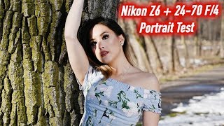 Nikon Z6 Portraits with the 2470 F4 [upl. by Brandwein]