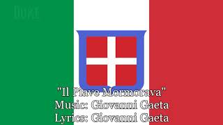 National Anthem of Italy 19431944 «Il Piave mormorava» [upl. by Nyrrat247]