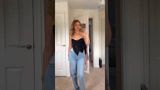 PLT STRAIGHT amp WIDE LEG JEANS TRY ON HAUL honest review [upl. by Auqenahc216]