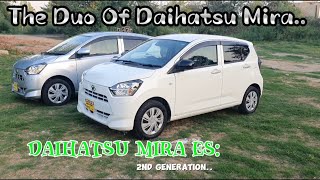 Daihatsu Mira es  A detail review  A duo of Daihatsu Mira es [upl. by Nalon]