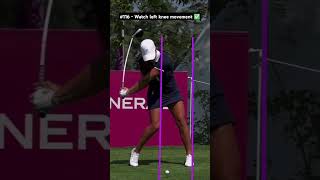 Golf Swing Slow Motion Driver Left Knee Movement golfswing [upl. by Asseniv]