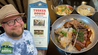 Tusker House 2021  Character Dining amp NEW Family Style Dinner Menu  Disney’s Animal Kingdom Dining [upl. by Naomi279]